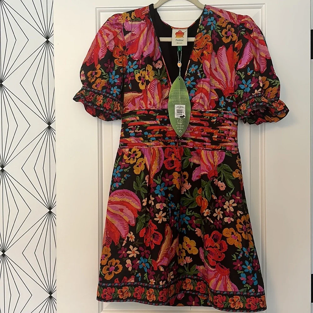 NWT Farm Rio Fruit Dress - Picture 3 of 8